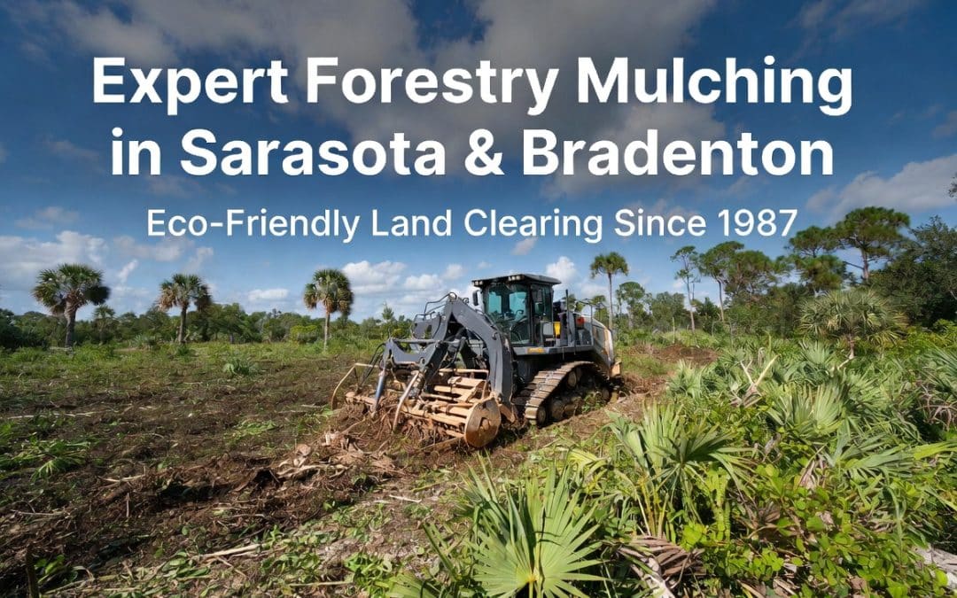 Expert forestry mulching in Sarasota & Bradenton