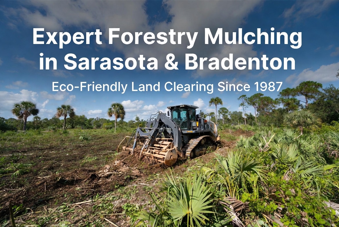 Expert forestry mulching in Sarasota & Bradenton